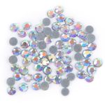 Стразы клеевые стекло 3.2 мм, 360 шт, SS12 №02 перламутровый (AB-crystal), Zlatka ZRTG-1272