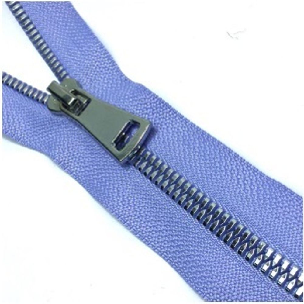 Молния трактор Т5 (5 мм) 1 зам., разъем., 65 см, никель, цв. D268 сирень, MaxZipper Premium, 1 шт /TOS/