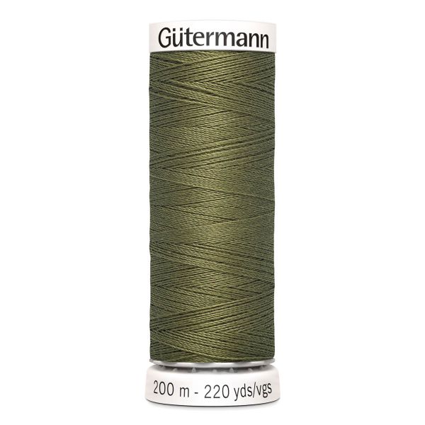 Нитки универсальные Gutermann Sew-all, 200м, 432 оливково-зеленый, 5 катушек