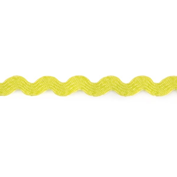 Тесьма отделочная зигзаг 5 мм, 20 м, рис. 6892, салатовый, Blitz С3582Г17