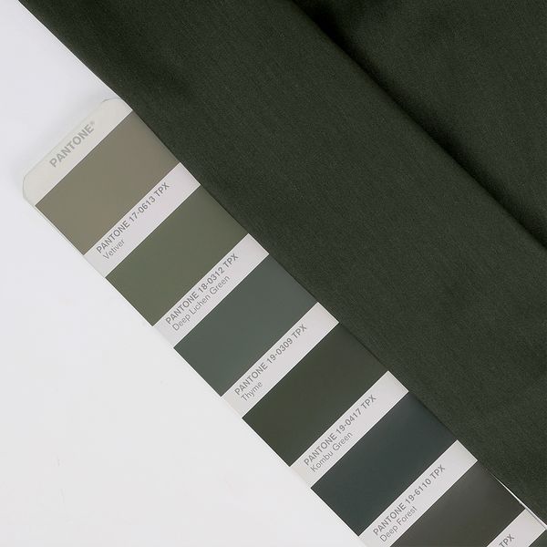 ТиСи (T/C) поплин стрейч 110 г/м², 150 см / 5 метров, TBY.TC.20.5, цв.т.оливковый