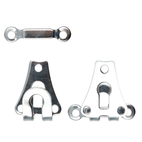 Крючки брючные (юбочные) пришивные 9 мм, с дугой, сталь серебристый, Prym