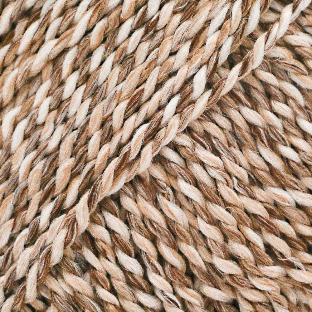 Пряжа для вязания Люкс / уп.10 мот. по 50 г, 140 м, бежевый крученый