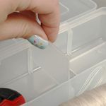 Контейнер для мелочей 27,2х18х4,1 см цв. в ассортименте