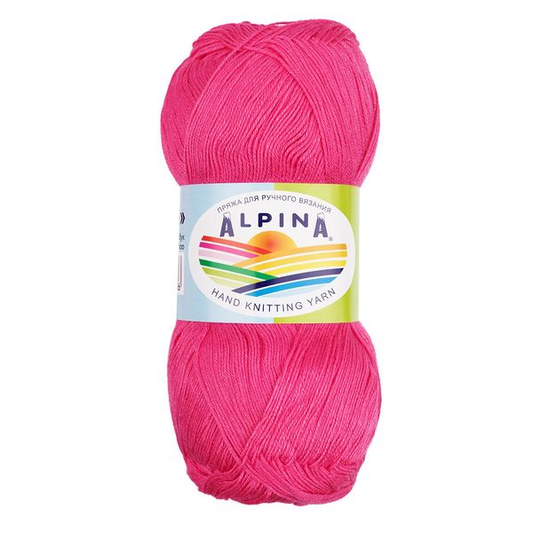 Пряжа Alpina Viven / уп.10 мот. по 50г, 405м, 14 яр.розовый