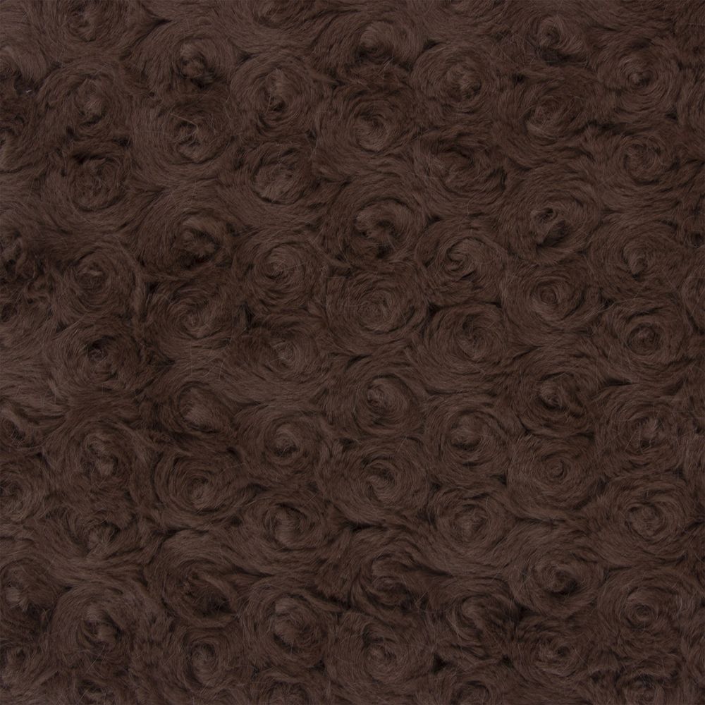 Плюш (ткань) Peppy PRC 374 г/м², 152 см / рул. 5 метров, 09 св.коричневый