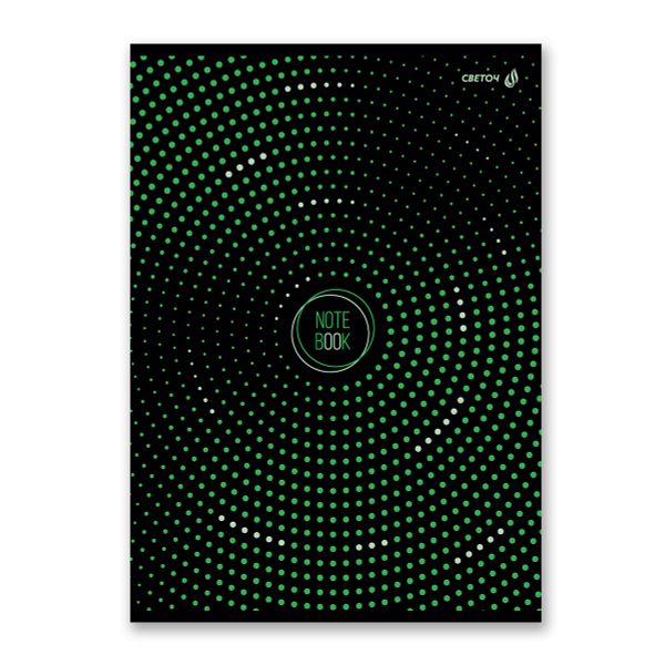 Тетрадь ученическая общая, выборочный лак, A4 48 л. на скобе 65 г/м², белизна 100 %, 6 шт, клетка, 01344 Точки зрения, Светоч Т153