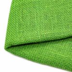 Ткань для рукоделия рогожка 100% лен 48х45см, зеленый