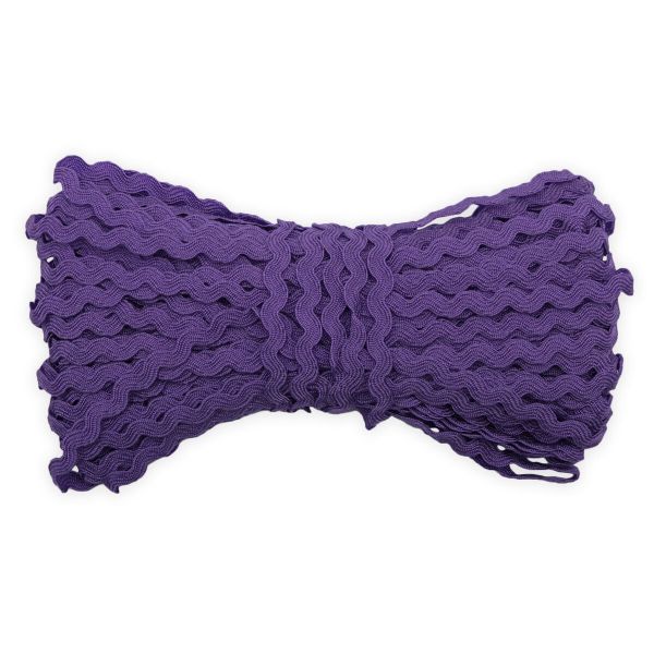 Тесьма вьюнчик 5мм / 20м (фиолетовый), С3582(С3581)