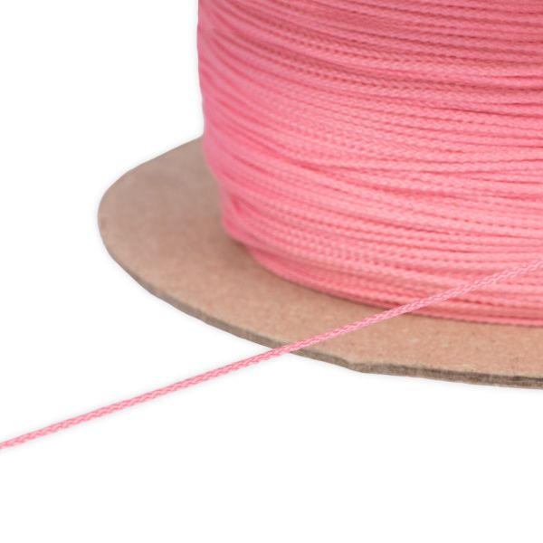Шнур для мокасин ⌀1.0 мм, 200 м, 318004 / розовый, Gamma 1с16