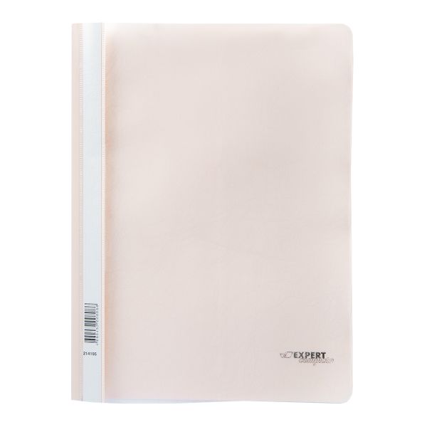 Папка-скоросшиватель A4 140/180 мкм волокно, 20 шт, персиковый 214195, Expert Complete 214195