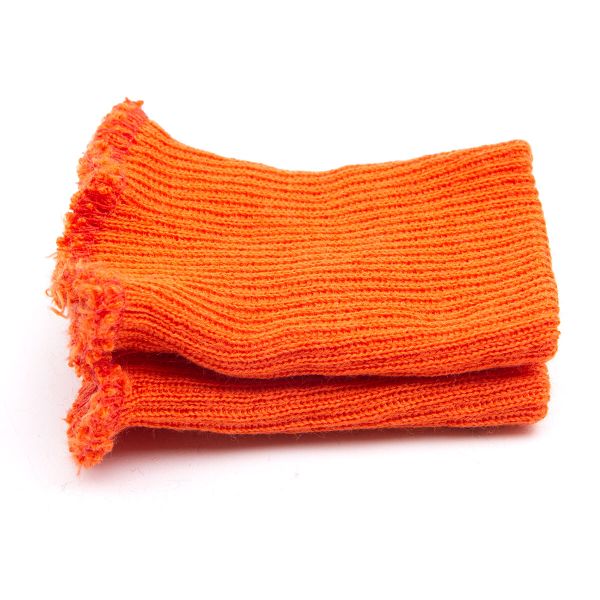 Манжеты трикотажные 6.5х9.5 см, 1 пара, тонкие, 334/5 пламя
