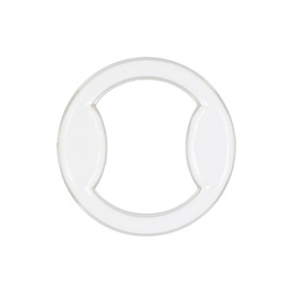 Кольцо для бюстгальтера пластик ⌀10 мм, 100 шт, прозрачный, Blitz CP02-10