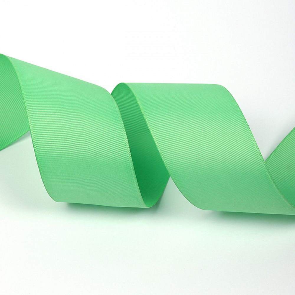 Лента репсовая (в рубчик) 50.0 мм, 530 (114) пастел.мятный, уп. 27,4м