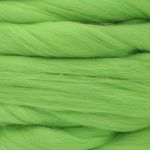 Шерсть для валяния Троицкая п/тонкая 1х100 г (до 29 мкр), 3298 яркий салат