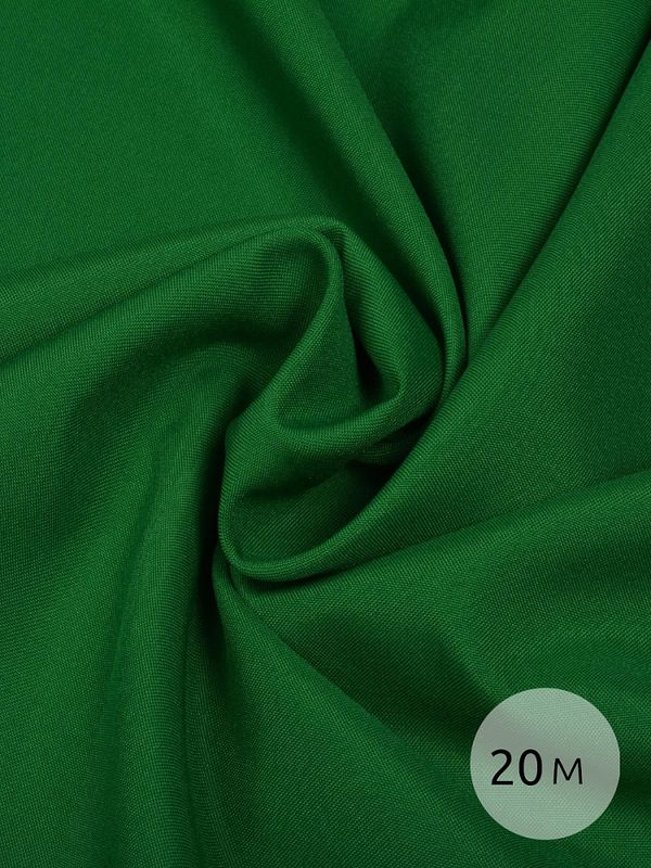 Габардин 150 г/м², 150 см / 20 метров, TBYGab-150243, F243 ярк.зеленый