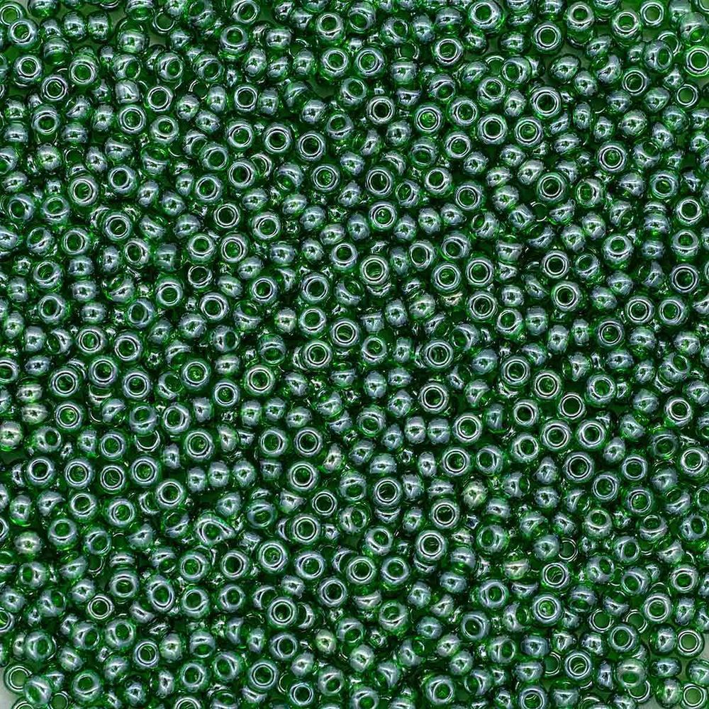 Бисер Preciosa прозрачный с жемчужным покрытием 10/0 (2.3 мм), 100 г (5х20 г), цв. 56120