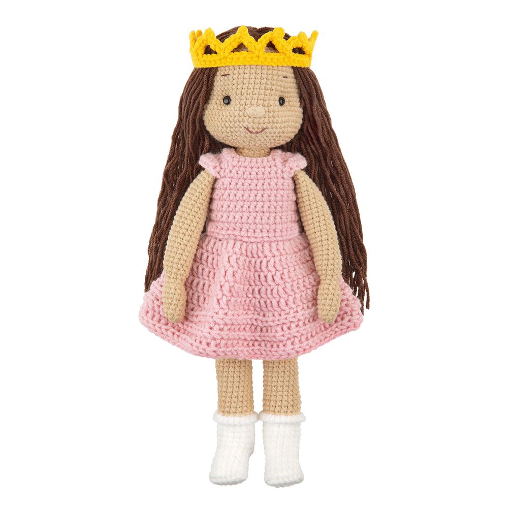 Набор для вязания игрушки Miadolla AMG-0130, Юная принцесса, 32 см
