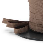 Резинка бельевая (бретелечная) матовая 8.0 мм / 50 метров, шиншилла, (МL195.008)