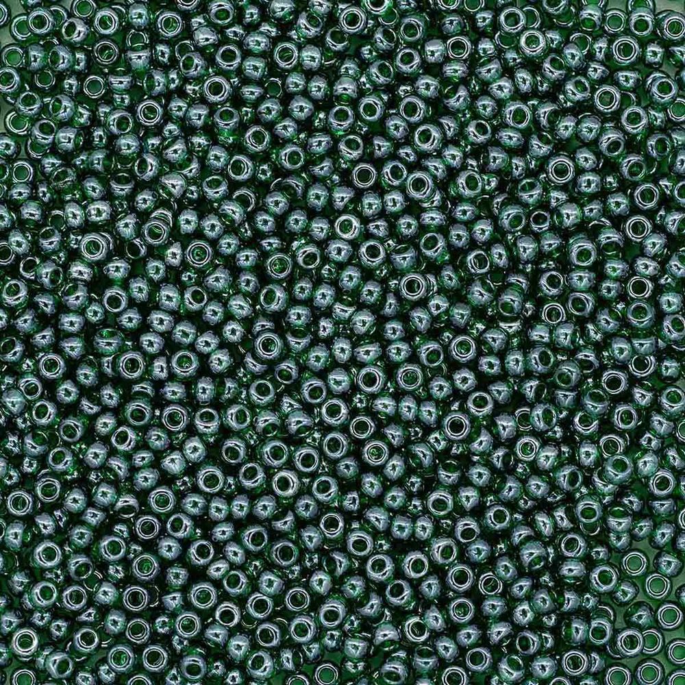 Бисер Preciosa прозрачный с жемчужным покрытием 10/0 (2.3 мм), 100 г (5х20 г), цв. 56060