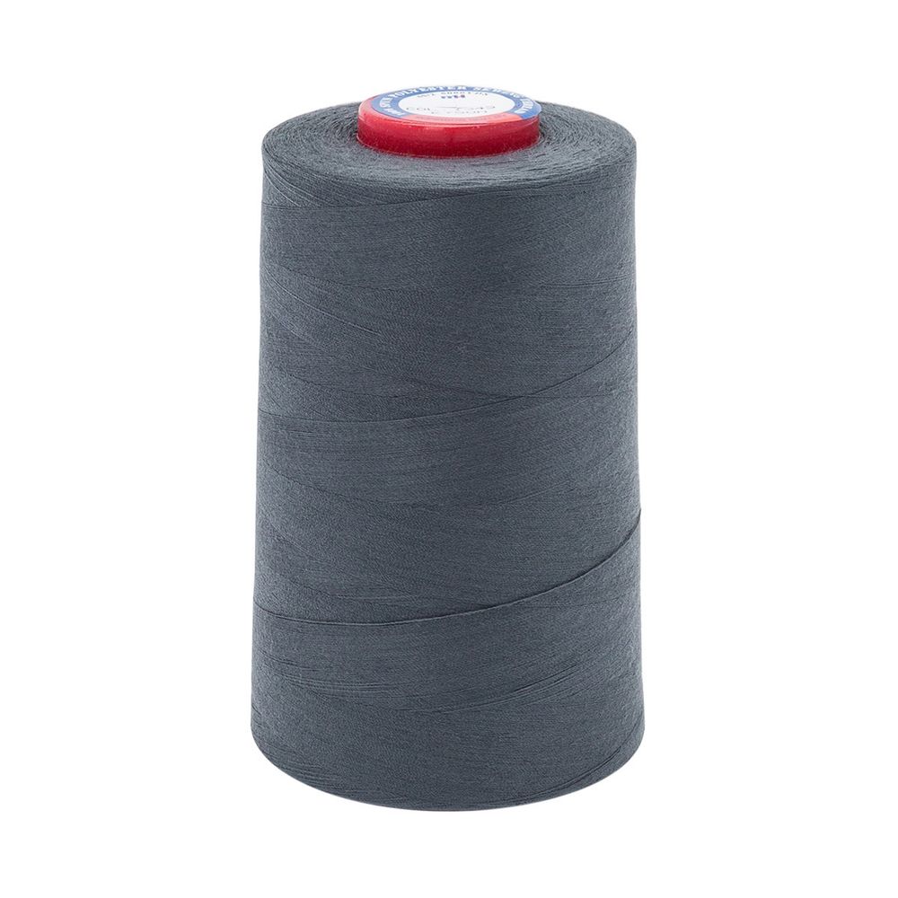 Нитки швейные Euron mH 40/2, 5000 ярд, 1345 гранитно-серый, 1 катушка