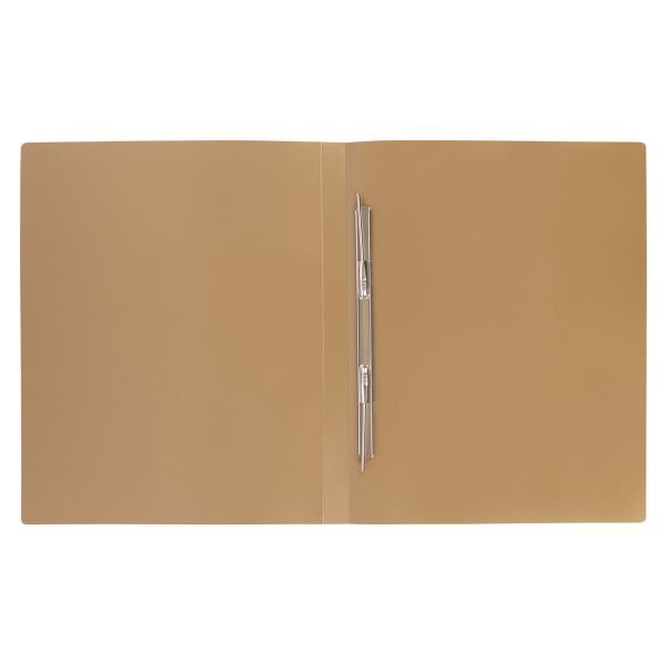 Папка пруж.скоросш. A4 700 мкм 20 мм, 6 шт, золотой new EC210500128, Expert Complete