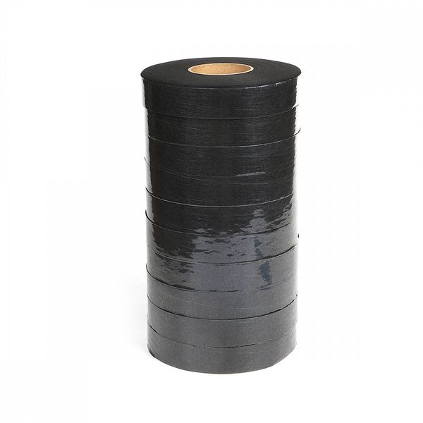 Паутинка клеевая 25 мм / 10 рол. по 100 м, черный 23 г/м², Ideal