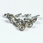 Часть кнопки рубашечной ⌀9 мм (C-часть), никель, 100 шт, S090522, BIG