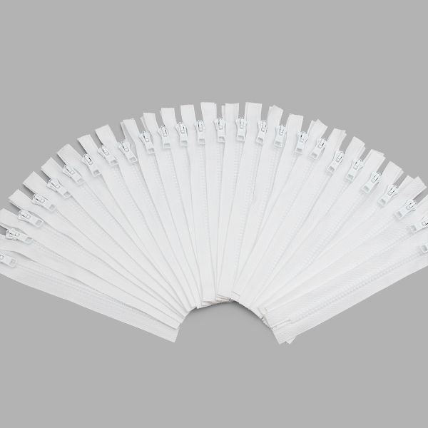 Молния трактор Arta Т6 (6 мм) 1 зам., н/раз., 18 см, ОПТ. УП. 25 ШТ., 001 белый