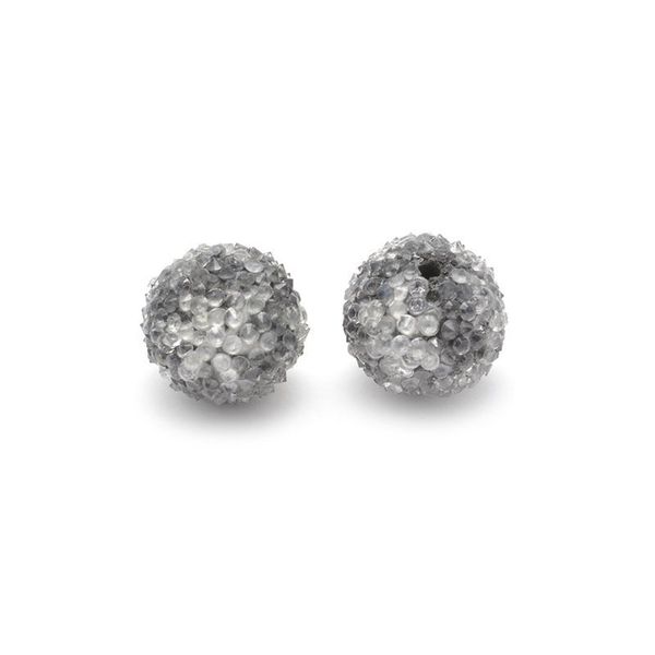 Бусины этника ⌀15 мм, in ⌀1 мм, цв. 4 серый, 2 шт, Tesoro