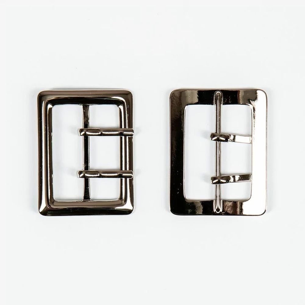 Пряжка 38 мм. никель, 4 шт