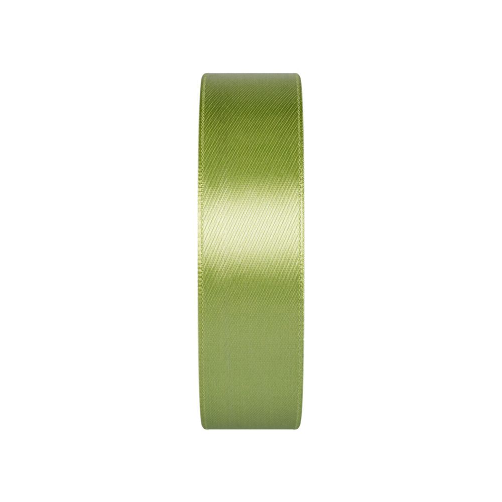 Лента атласная 1-сторонняя 25.0 мм / 33±2 метра, 062 бл.зеленый, Gamma