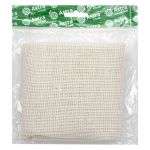 Ткань для рукоделия рогожка 100% лен 48х45см, белый