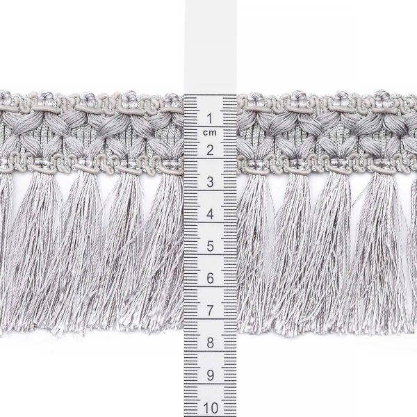 Бахрома отделочная 75.0 мм / 10 метров, с кистями, (235), 2035