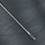 Нитки универсальные Nitka 40/2, 4570 м (5000 ярд) / 1 кат., 343 серый