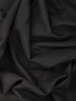 Ткань подкладочная (таффета) эластичная 62 г/м², 150 см / 30 метров, черный