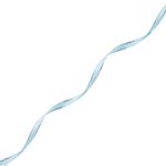 Лента атласная 1-сторонняя 6.0 мм / 22.86±1 метров, с серебряной нитью, 187 голубой, Globus