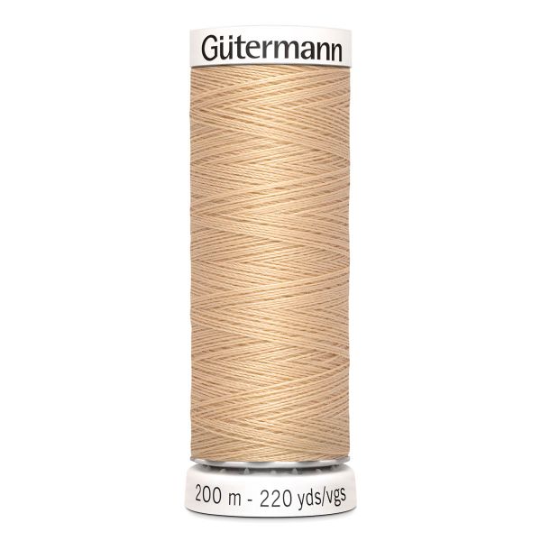 Нитки универсальные Gutermann Sew-all, 200м, 421 топленое молоко, 5 катушек