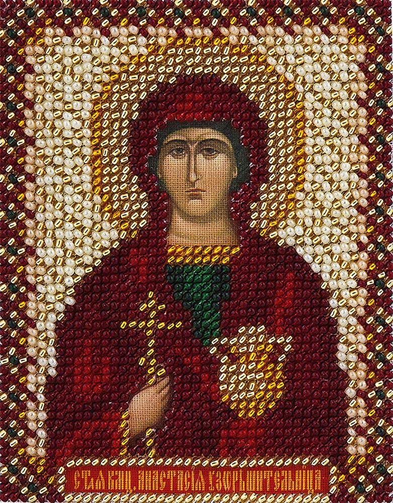 Panna, Икона святой великомученицы Анастасии, 8,5х10,5 см