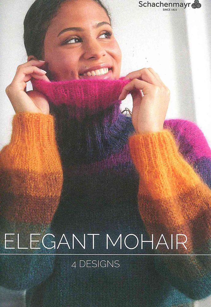 Буклет Schachenmayr 4 Designs Elegant Mohair, на немецком языке, MEZ, 9839944-00001