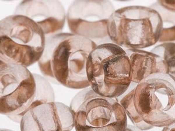 Бисер Preciosa 10/0 (2.3 мм), 1х50 г, прозрачный solgel, цв. 01112