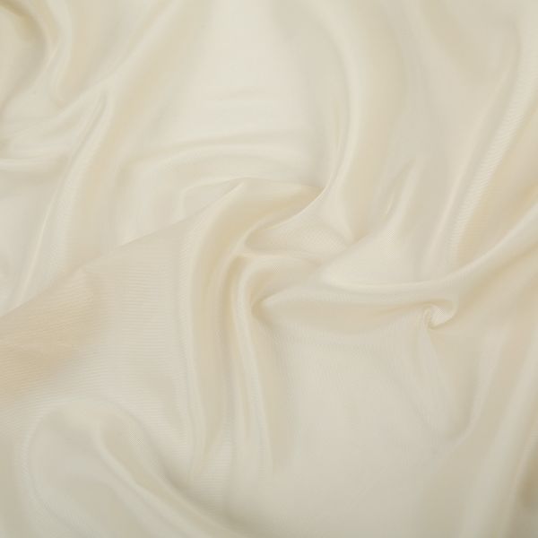Ткань подкладочная (таффета) 180Т, 57 г/м², 500х152 см, 451 кремовый, Gamma 180Т