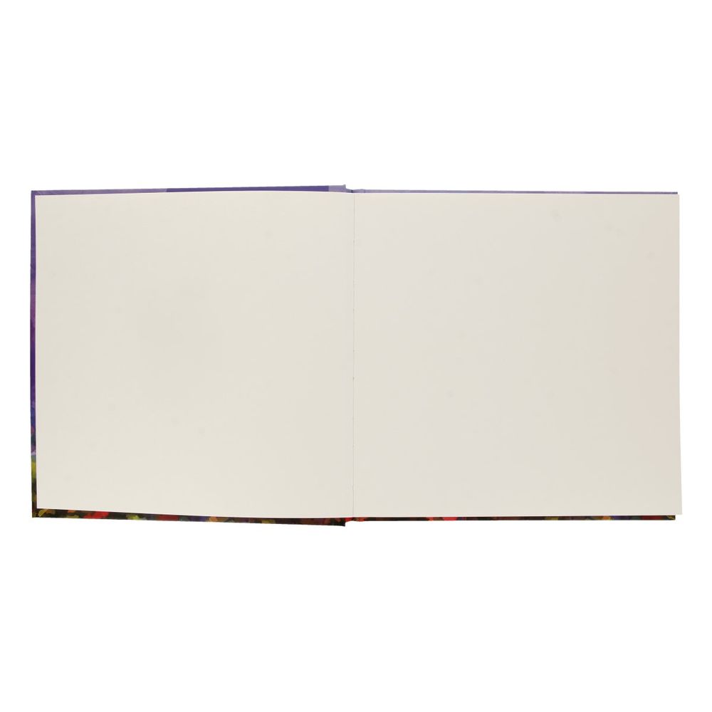 Скетчбук 200 г/м², 200 г/м², 20х20 см, твердый переплет 40 л, 04_soul picture_violet, Аква-колор IZO-SBS-0840