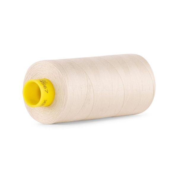Нитка универсальная Gutermann Mara 120/2, 1000 м, 700207, 4567 топленое молоко, 1 катушка