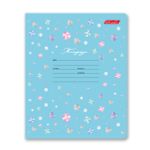 Тетрадь ученическая школьная, выборочные блёстки, A5+ 18 л. на скобе 65 г/м², белизна 100%, 20 шт, клетка, 000707 Бриллианты, Светоч 18ТЕТк-002