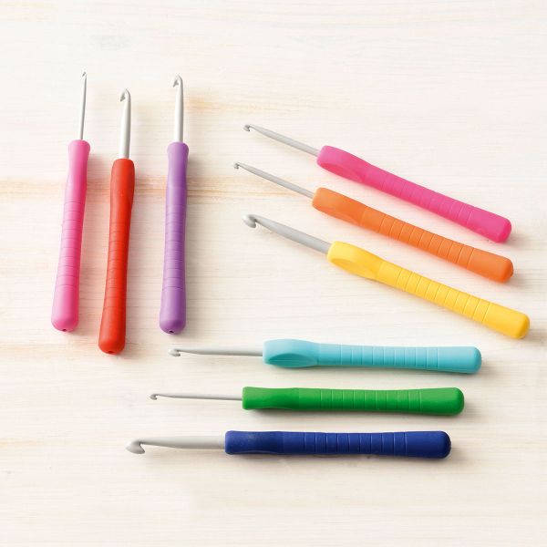 Крючок для вязания ⌀2,5 мм, 14 см, алюминий, Pony