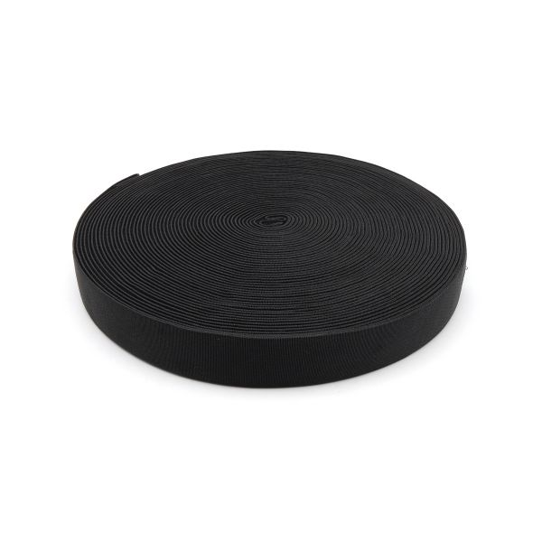 Резинка башмачная 40.0 мм / 25 метров, черный, 15040-013