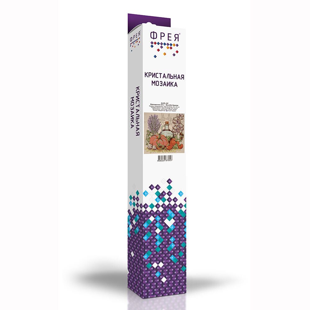 Алмазная (кристальная) мозаика Фрея, Благодатное лето, 30х30 см