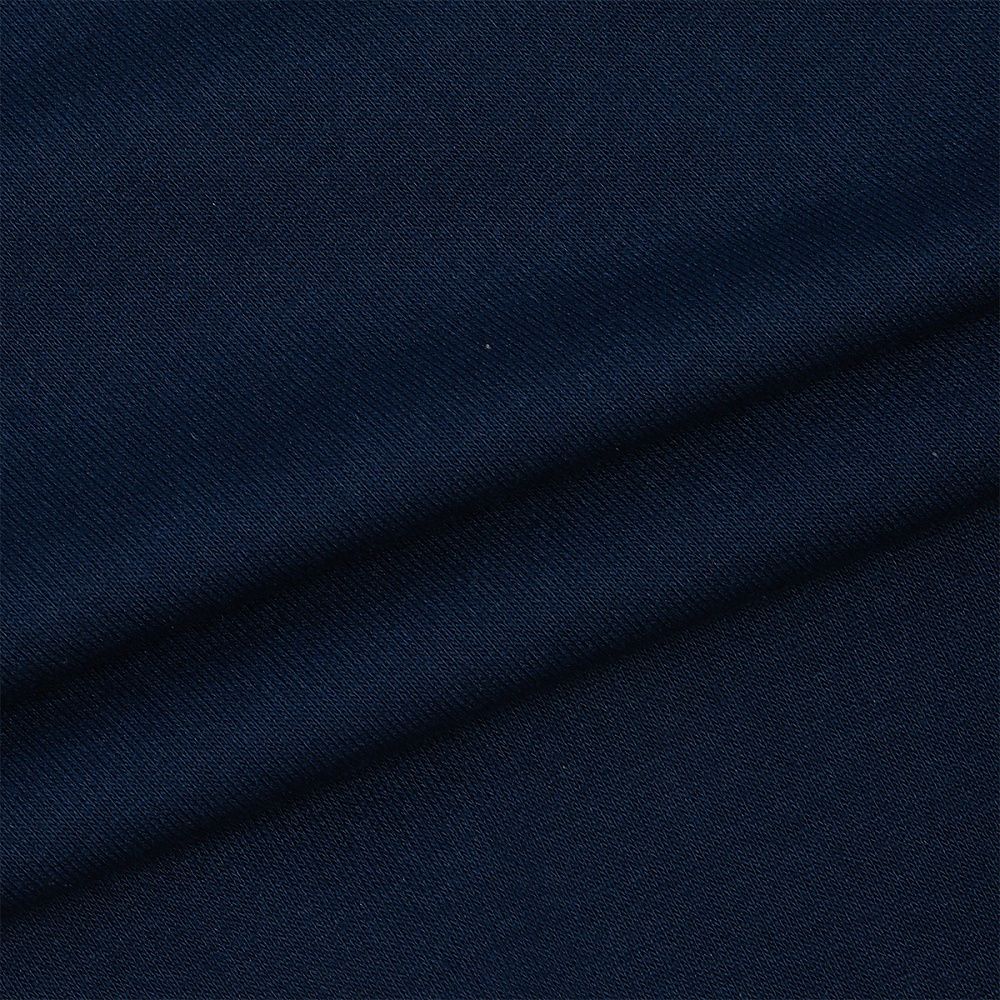 Футер 2-нитка петля поливискоза стрейч 220 г/м², 160 см / 3 метра, ФУТ2Х.TBY.ПЭ-ВИС.S196/S058.3, цв.S196/S058 т.синий