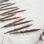 Набор съемных спиц Knit Pro Symfonie Deluxe Set 3,5-8 мм / тросик 60 см, 80 см, 100 см, 120 см, дерево, 8 видов спиц, 20613